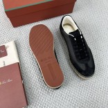 Мужские кроссовки Loro Piana Sea Tennis Walk - Black