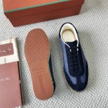 Мужские кроссовки Loro Piana Sea Tennis Walk - Navy