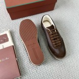 Мужские кроссовки Loro Piana Sea Tennis Walk - Brown