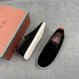 Мужские лоферы Loro Piana Venice Walk - Black Мужские лоферы Loro Piana Venice Walk - Black