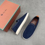 Мужские лоферы Loro Piana Venice Walk - Navy