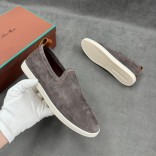 Мужские лоферы Loro Piana Venice Walk - Grey