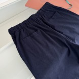 Льняные шорты Loro Piana Premium - Navy