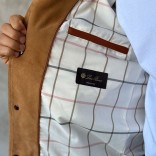 Мужская бежевая куртка Loro Piana Premium