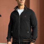 Мужской спортивный костюм Loro Piana monogram - Black