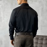 Мужская чёрная рубашка Loro Piana