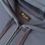 Спортивный костюм Loro Piana Premium signature logo - Denim Blue