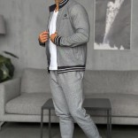 Спортивный костюм Loro Piana logo-embroidered - Blue / Grey