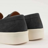 Замшевые лоферы Loro Piana Summer Walk - Grey