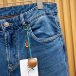 Мужские синие джинсы Loro Piana Premium