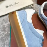 Мужские замшевые кроссовки Loro Piana Tennis Walk