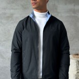 Двусторонняя ветровка Loro Piana - Black / Blue