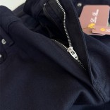 Мужские тёмно-синие джинсы Loro Piana