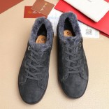 Зимние кроссовки с мехом Loro Piana