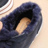 Кроссовки с мехом Loro Piana Week End Walk Evo