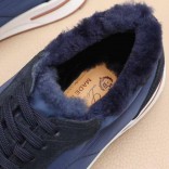 Кроссовки с мехом Loro Piana Week End Walk Evo