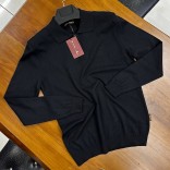 Поло с длинным рукавом Loro Piana чёрного цвета