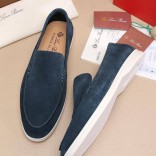 Мужские лоферы Loro Piana Summer Walk - Green