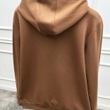 Мужская кофта на молнии Loro Piana - Brown