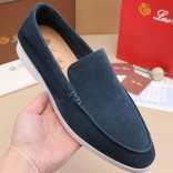 Мужские лоферы Loro Piana Summer Walk - Green