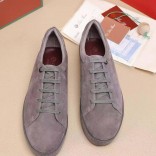 Мужские замшевые кроссовки Loro Piana