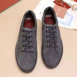 Мужские замшевые кроссовки Loro Piana