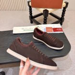 Мужские кроссовки Loro Piana Soho 2.0 Walk - Brown