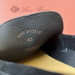 Замшевые лоферы Loro Piana Premium - Black