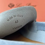 Замшевые лоферы Loro Piana Premium - Blue