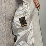 Мужской бомбер Loro Piana бежевого цвета