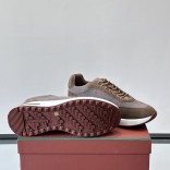 Мужские кроссовки Loro Piana Week End Walk - Brown