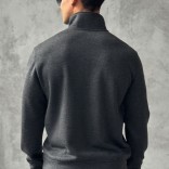 Утеплённая кофта Loro Piana zip-neck - Grey