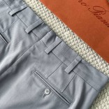 Мужские брюки Loro Piana Premium - Light Blue