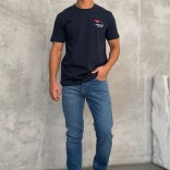 Замшевые лоферы Loro Piana Summer Walk - Navy