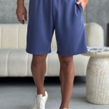 Мужские синие шорты Loro Piana