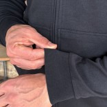 Мужская кофта на молнии Loro Piana - Black