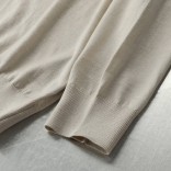 Поло с длинным рукавом Loro Piana premium - Navy