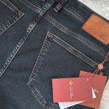 Мужские джинсы Loro Piana тёмно-синего цвета