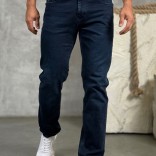 Мужские джинсы Loro Piana тёмно-синего цвета