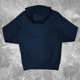 Кофта на молнии Loro Piana logo-embroidered - Navy