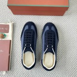 Мужские кроссовки Loro Piana Sea Tennis Walk - Navy