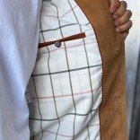 Мужская бежевая куртка Loro Piana Premium