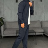 Кофта на молнии Loro Piana logo-embroidered - Navy Кофта на молнии Loro Piana logo-embroidered - Navy