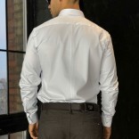 Мужская белая рубашка Loro Piana