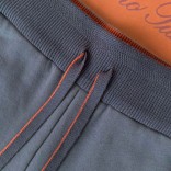 Спортивный костюм Loro Piana Premium signature logo - Denim Blue