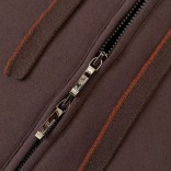 Кофта на молнии Loro Piana Premium signature logo - Brown