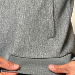 Мужской бомбер Loro Piana серого цвета