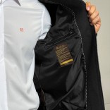 Мужской бомбер Loro Piana чёрного цвета