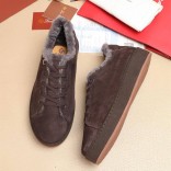 Зимние кроссовки с мехом Loro Piana