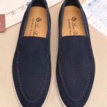 Мужские лоферы Loro Piana Summer Walk - Blue